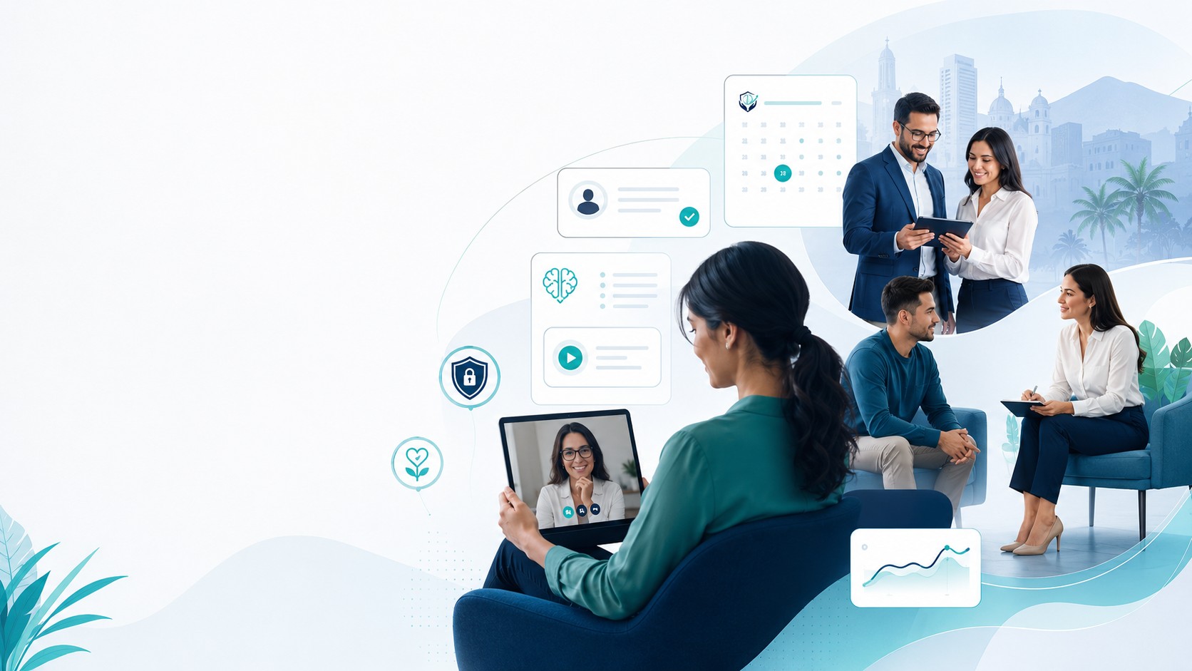 Atención psicológica corporativa virtual y presencial